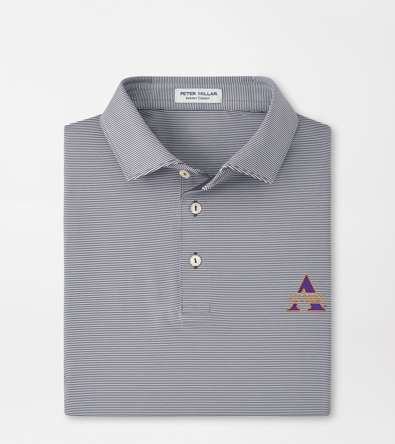 Alcorn State Jubilee Stripe Performance Polo 1 Alcorn State Jubilee Stripe Performance Polo