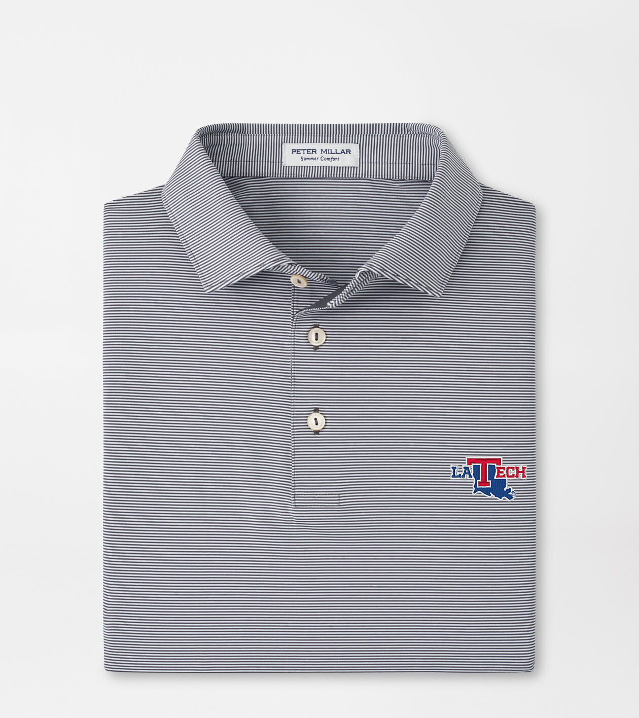 Louisiana Tech Jubilee Stripe Performance Polo