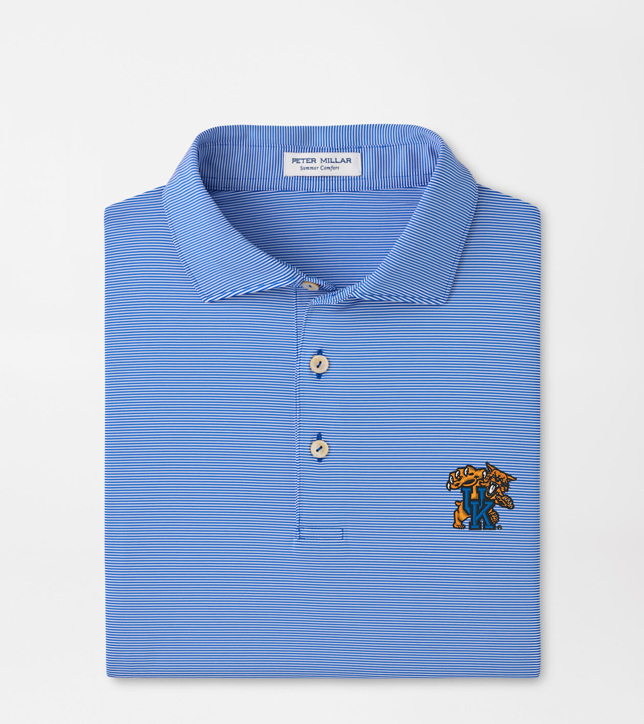 Kentucky Wildcat Game Day Jubilee Stripe Performance Polo 1 Kentucky Wildcat Game Day Jubilee Stripe Performance Polo