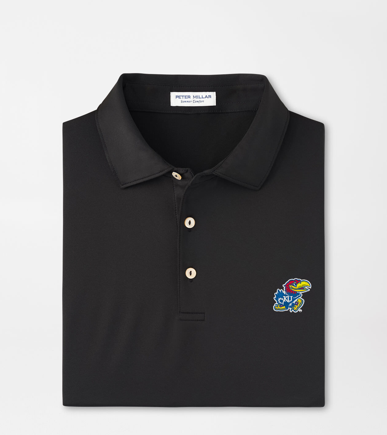 Kansas Solid Performance Jersey Polo
