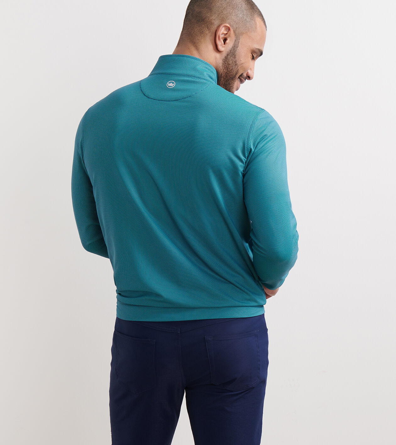 Perth Birdseye Performance Quarter-Zip 3 Perth Birdseye Performance Quarter-Zip
