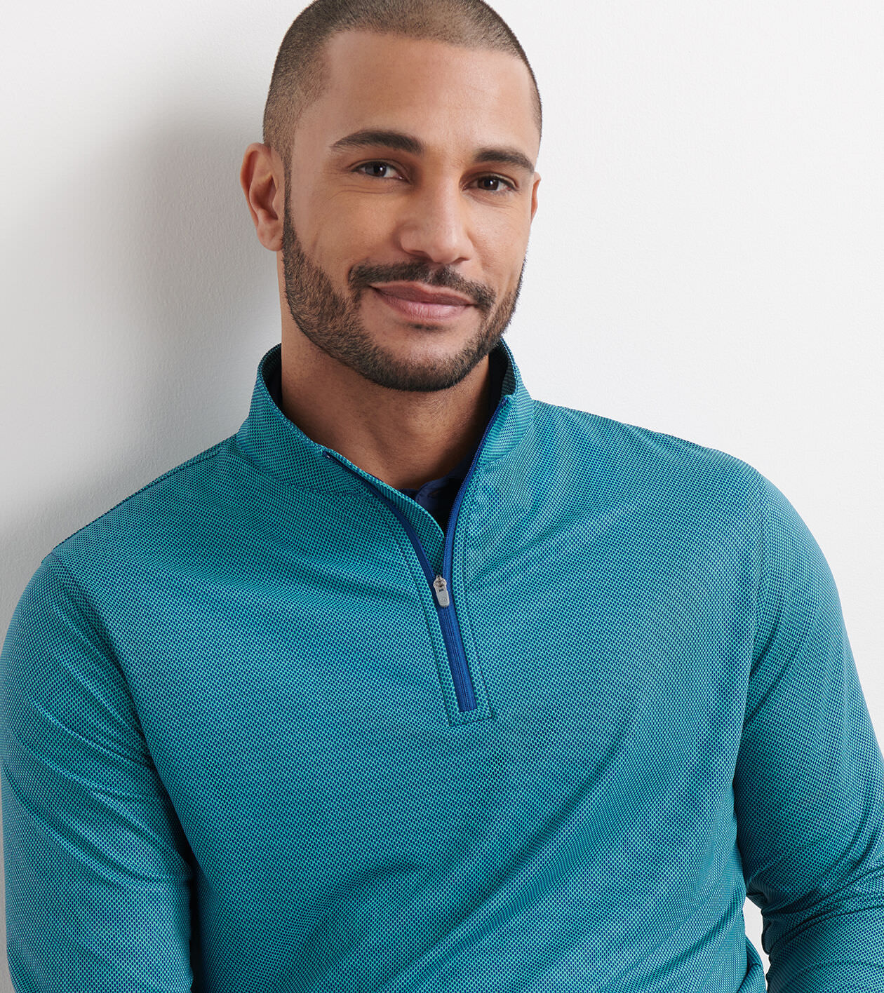 Perth Birdseye Performance Quarter-Zip 5 Perth Birdseye Performance Quarter-Zip