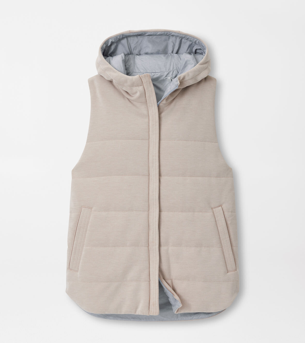 Flora Reversible Vest With Hood