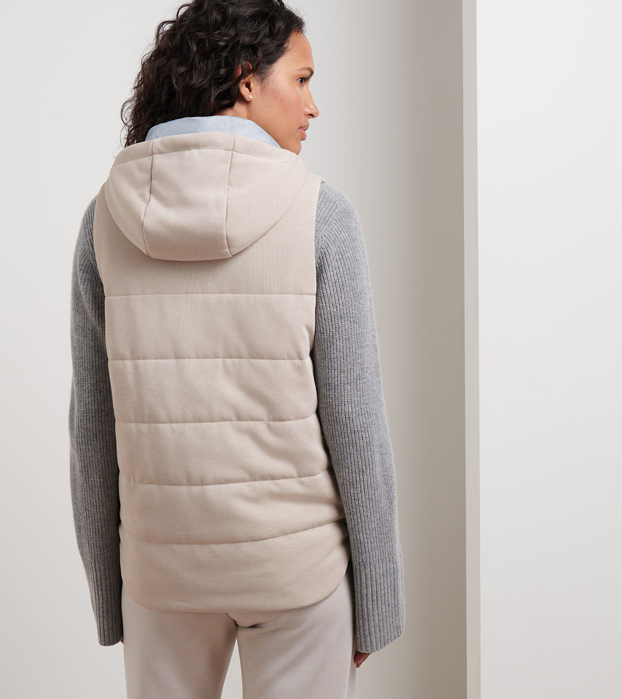 Flora Reversible Vest With Hood 3 Flora Reversible Vest With Hood