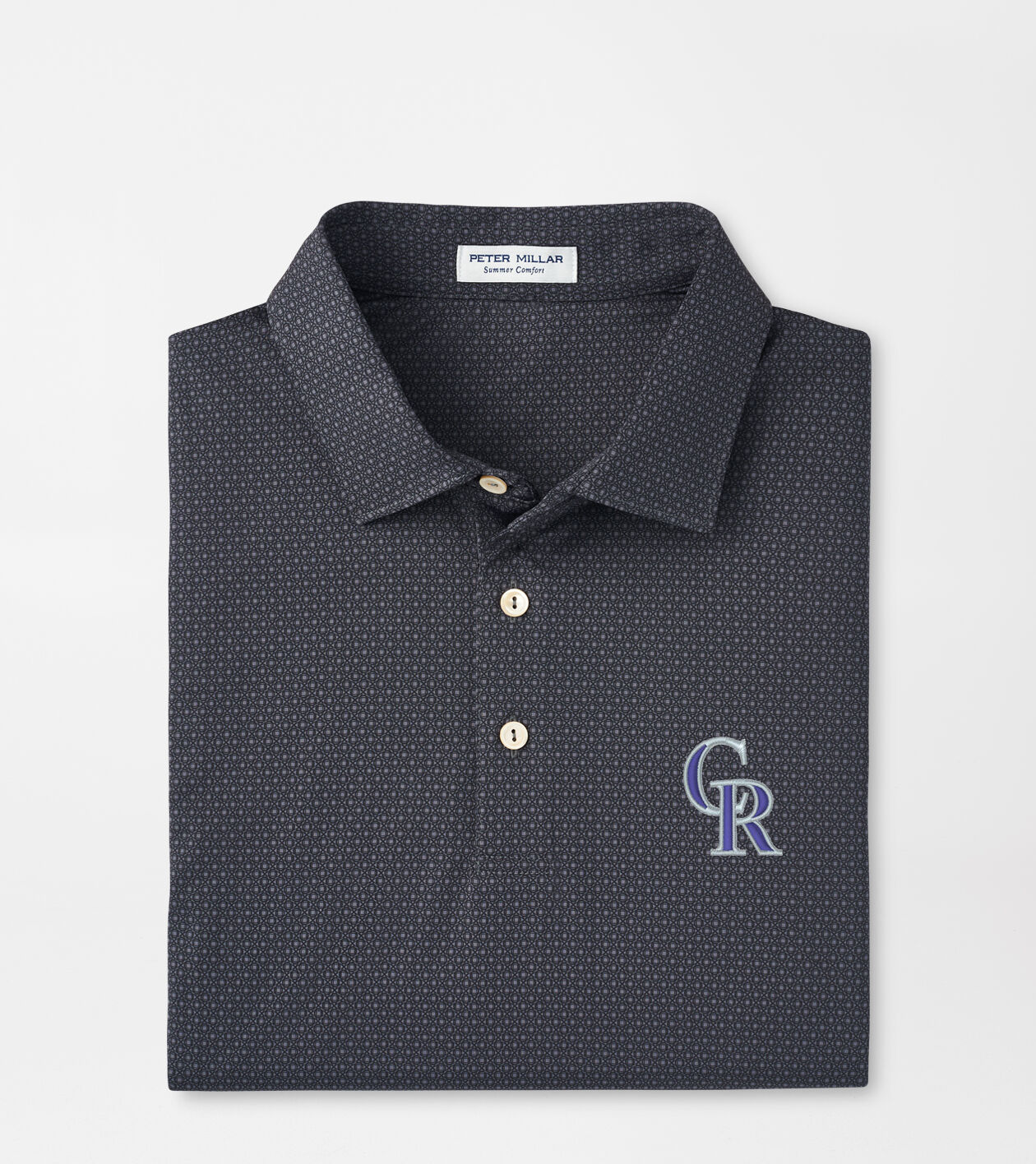 Colorado Rockies Tesseract Performance Jersey Polo