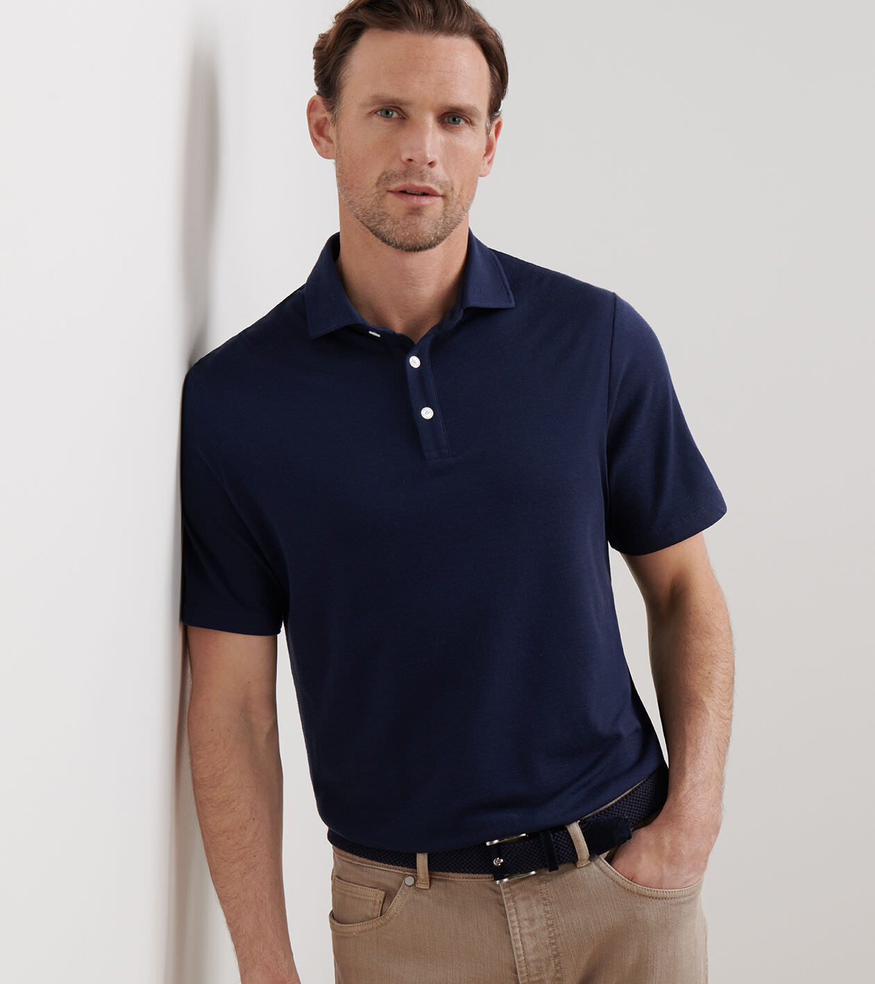 Parks Piqué Short-Sleeve Polo 2 Parks Piqué Short-Sleeve Polo