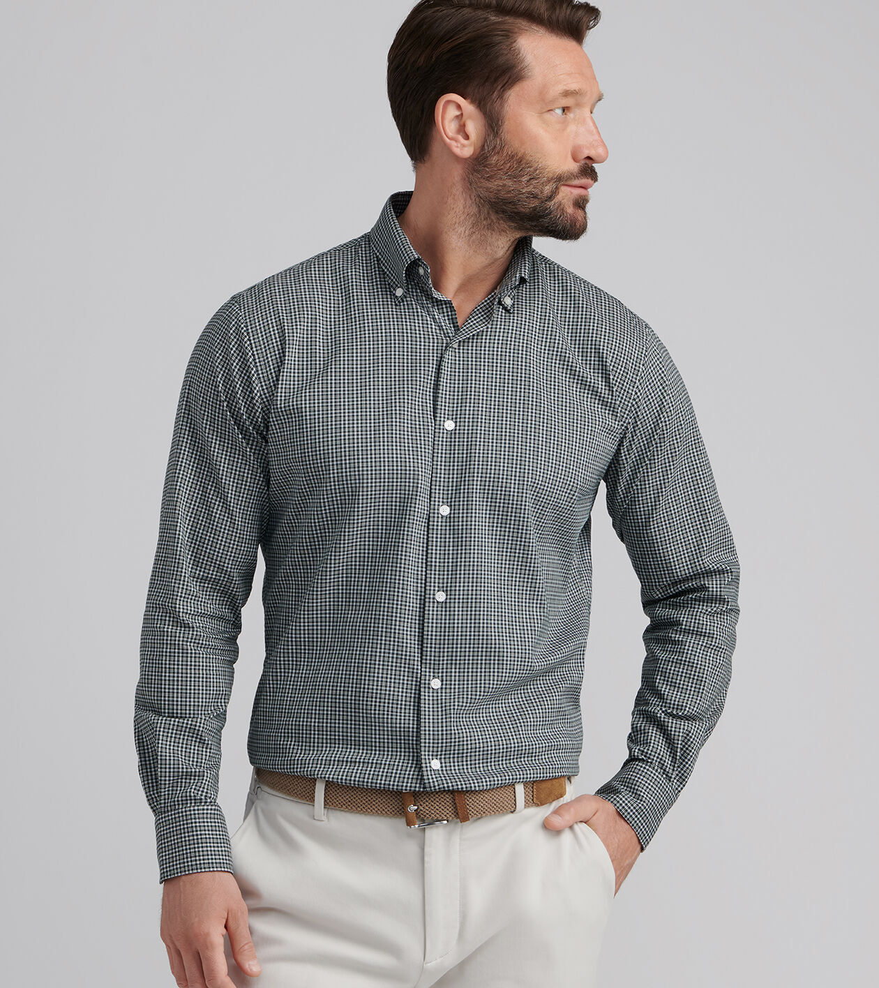 Stowe Crown Lite Cotton-Stretch Sport Shirt 2 Stowe Crown Lite Cotton-Stretch Sport Shirt