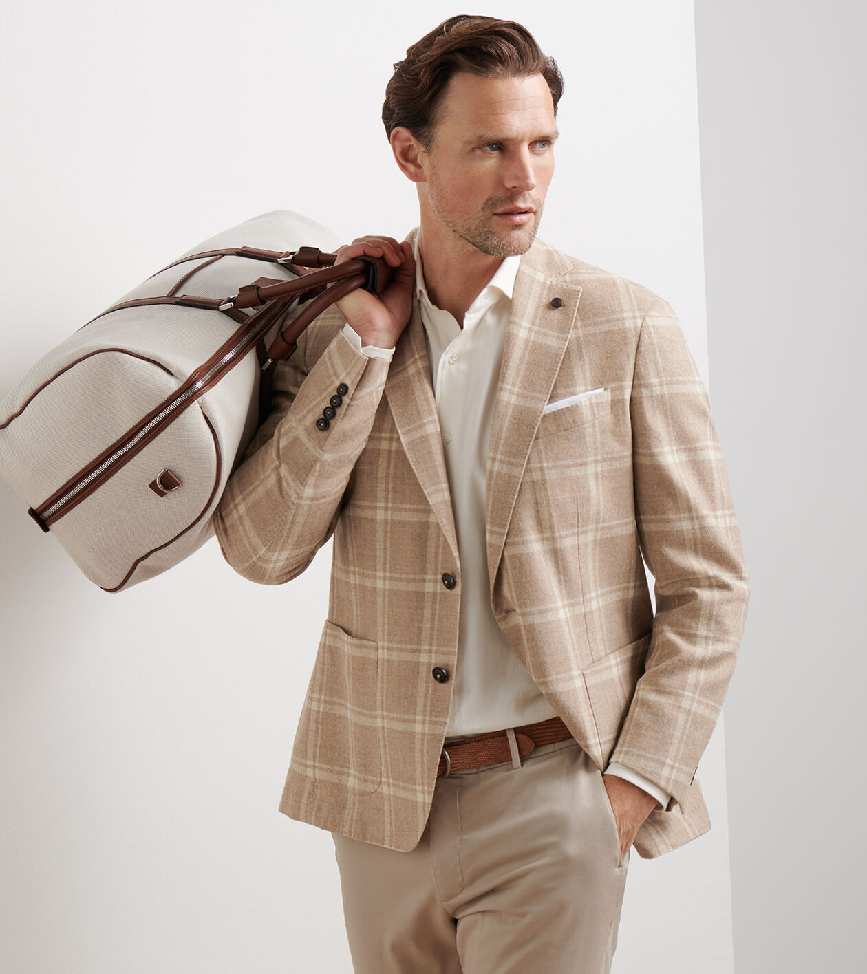 Harmon Plaid Soft Jacket