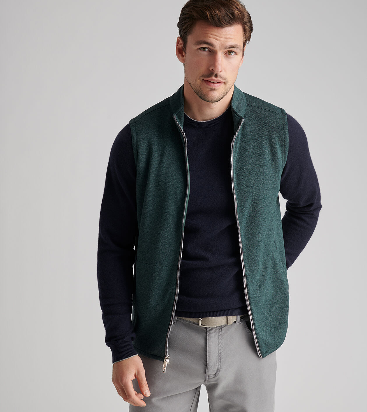 Crown Sweater Fleece Vest