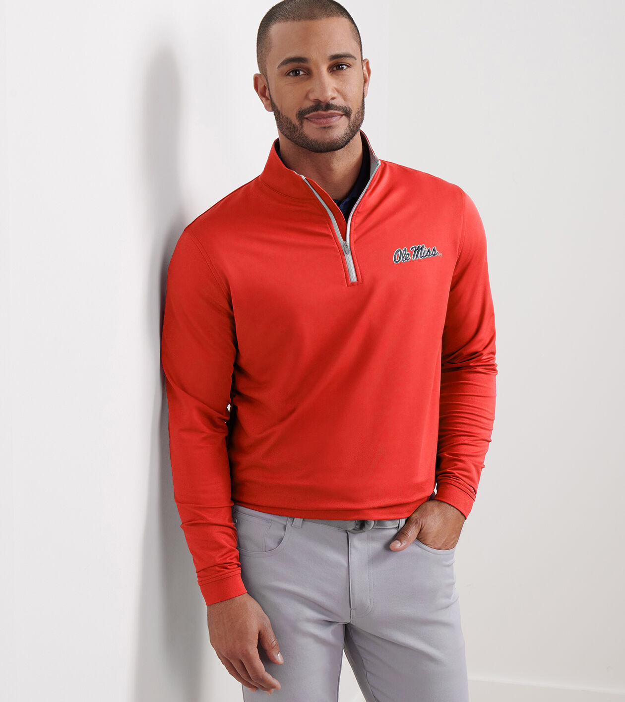 Ole Miss Game Day Perth Performance Quarter-Zip