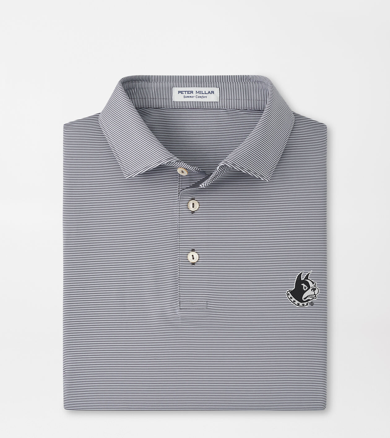 Wofford Terrier Jubilee Stripe Performance Polo