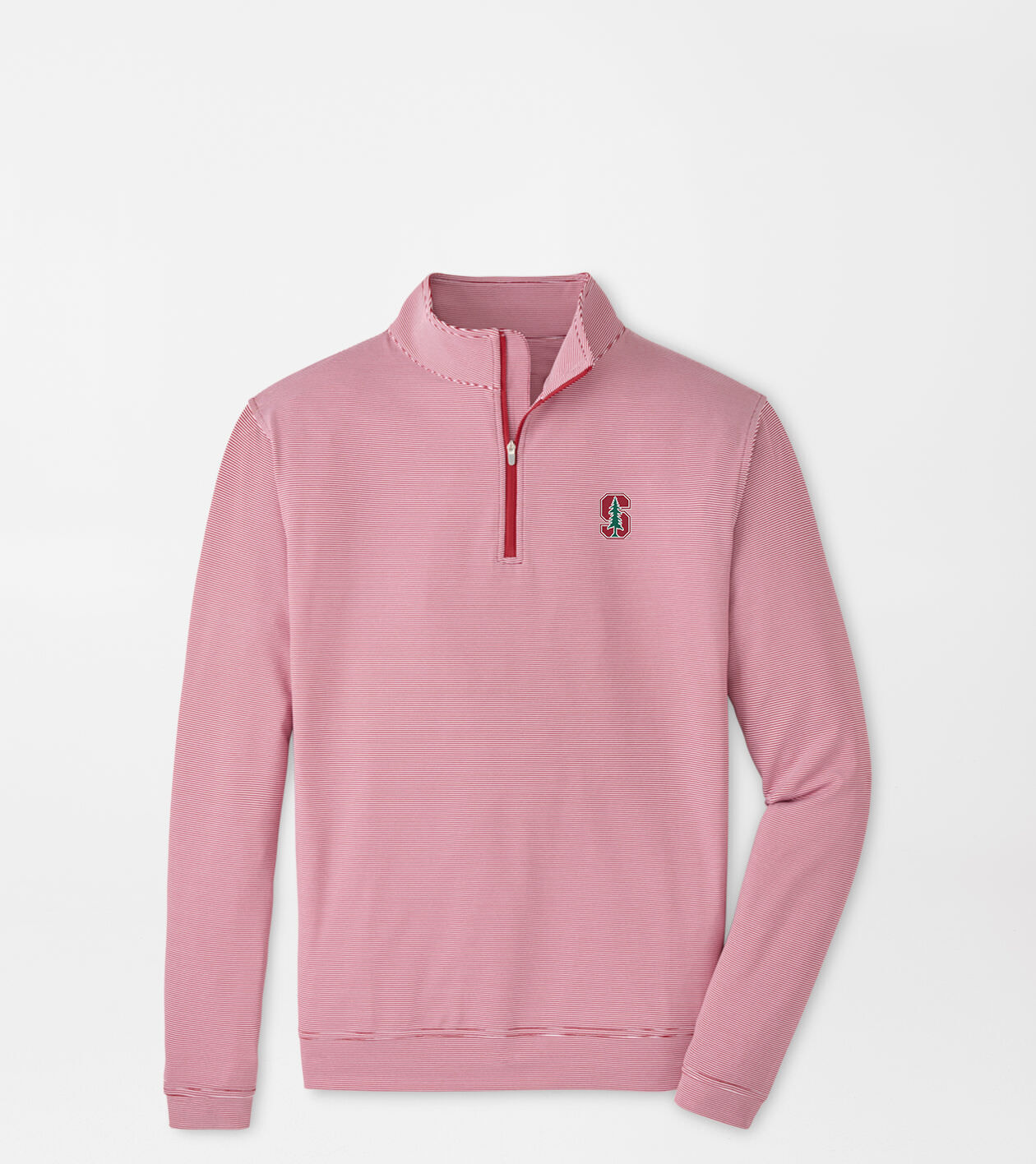 Stanford Perth Mini-Stripe Performance Pullover