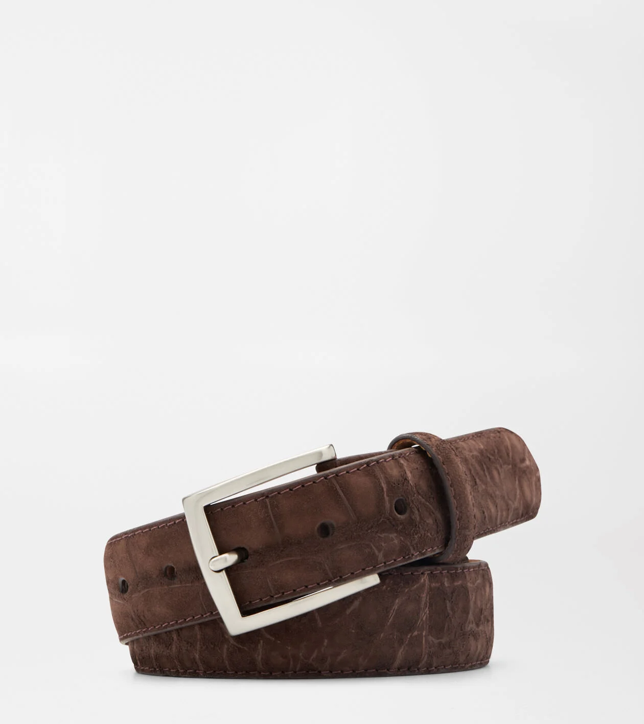 Excursionist Nubuck Alligator Belt 1 Excursionist Nubuck Alligator Belt