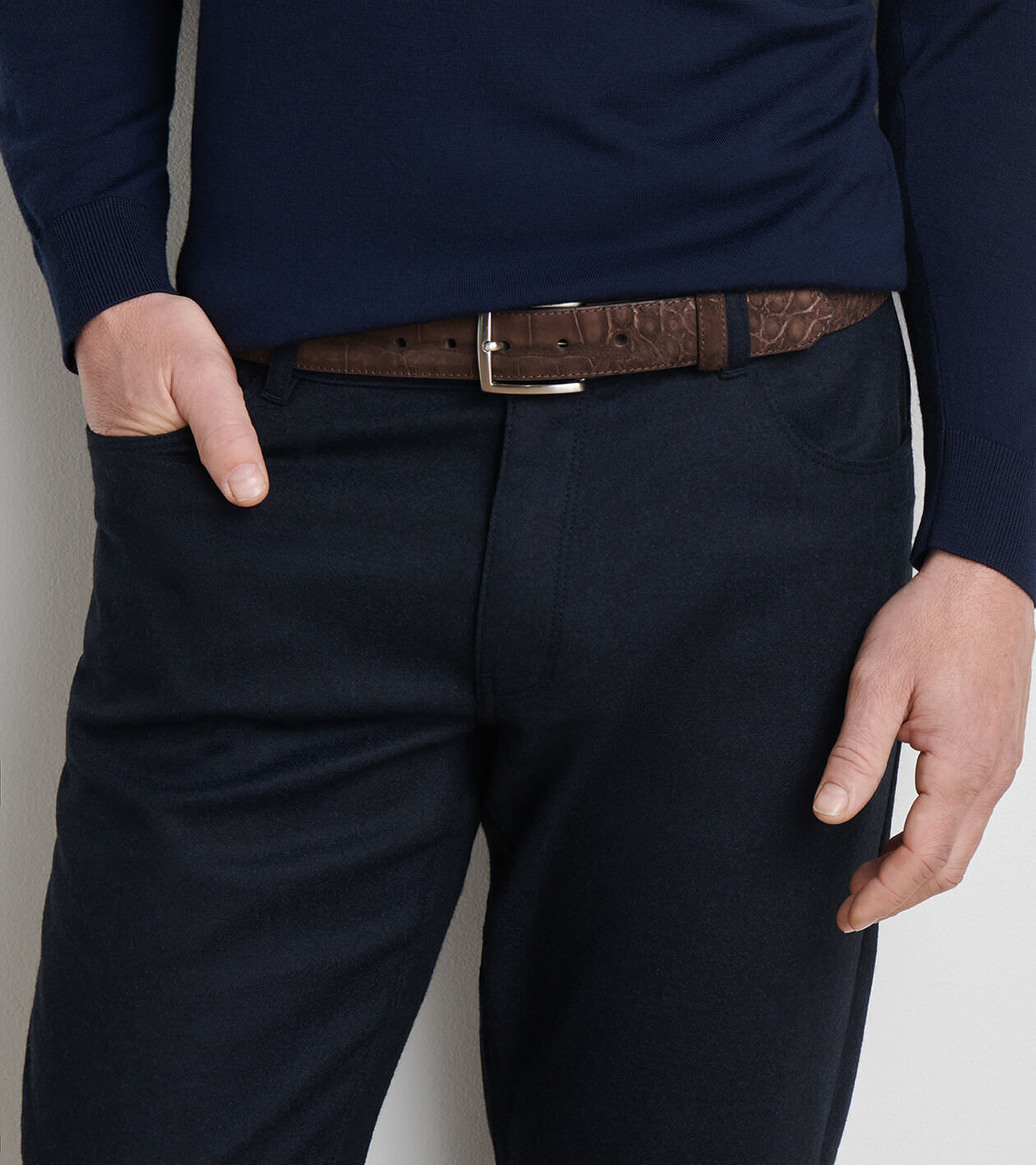Excursionist Nubuck Alligator Belt 2 Excursionist Nubuck Alligator Belt