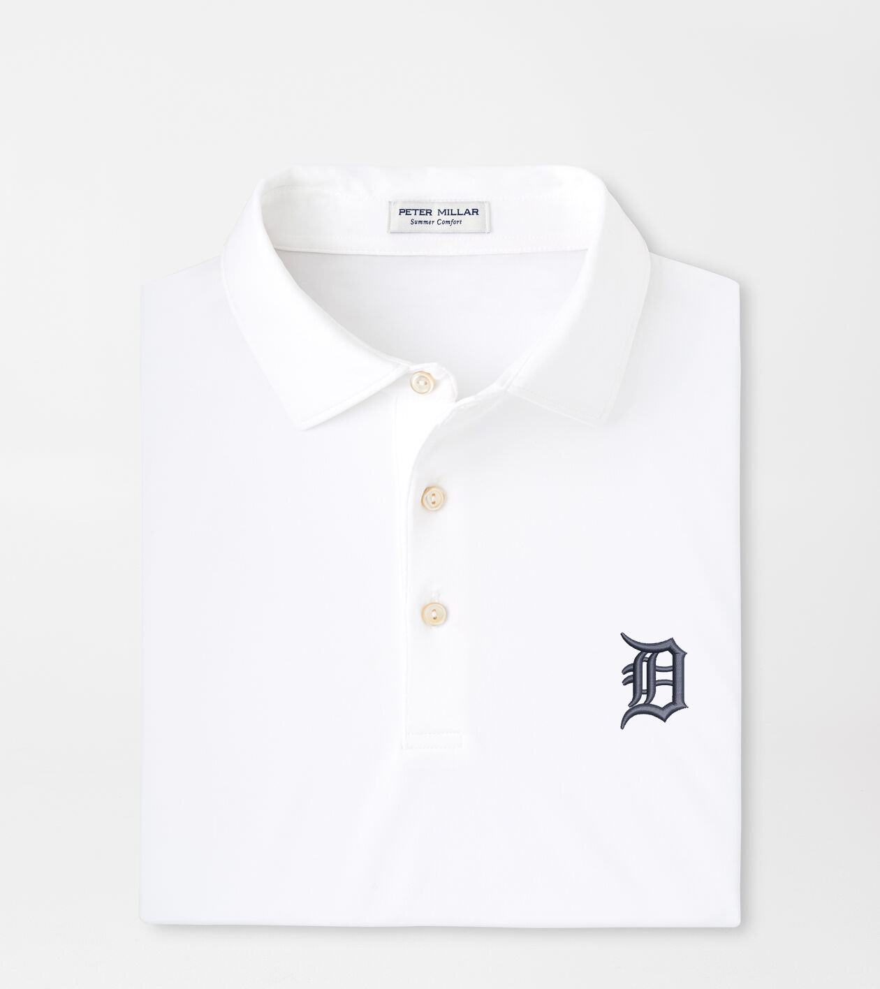 Detroit Tigers Solid Performance Jersey Polo