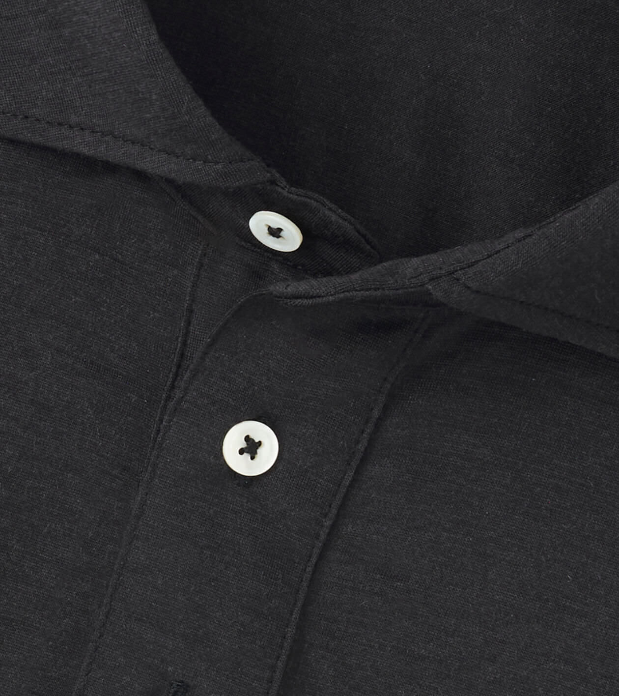 Lawrence Long-Sleeve Wool Polo