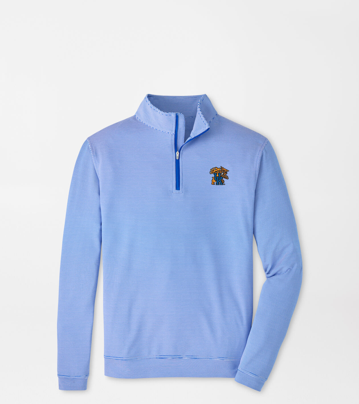 Kentucky Wildcat Game Day Perth Sugar Stripe Performance Quarter-Zip 1 Kentucky Wildcat Game Day Perth Sugar Stripe Performance Quarter-Zip