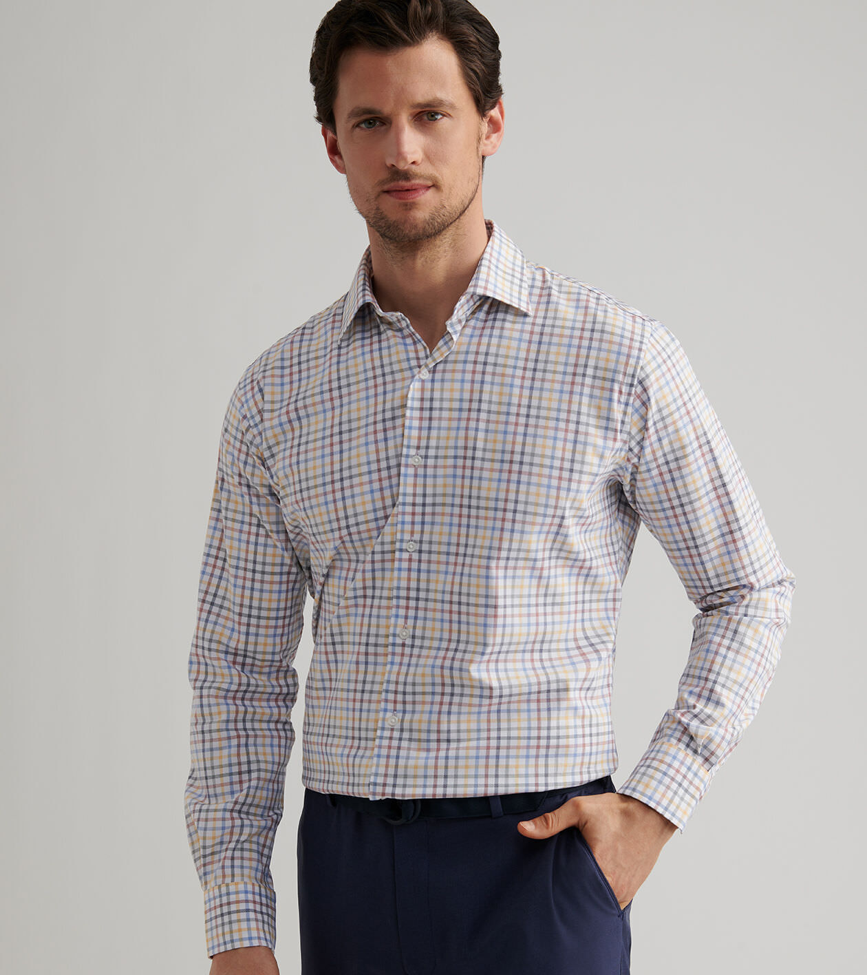 North Coast Crown Lite Cotton-Stretch Sport Shirt 2 North Coast Crown Lite Cotton-Stretch Sport Shirt