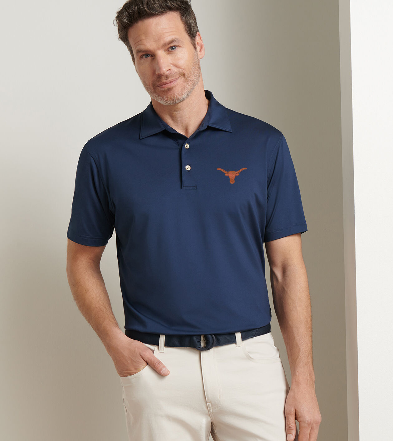 Texas Solid Performance Jersey Polo 2 Texas Solid Performance Jersey Polo