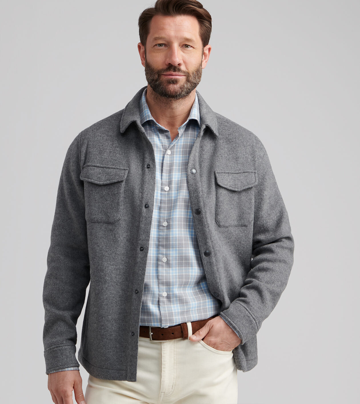 Crown Flex Merino Shirt Jacket