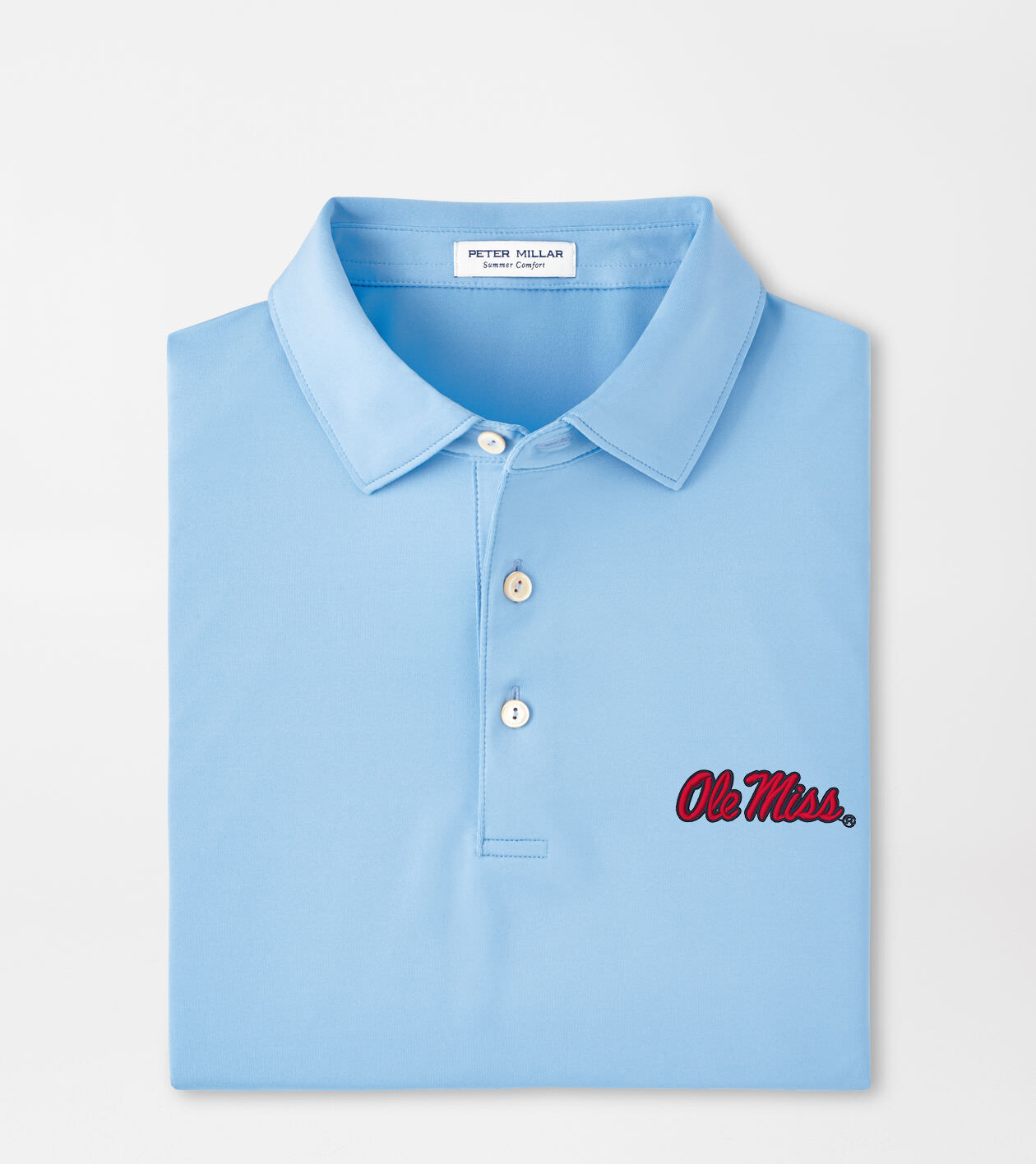 Ole Miss Solid Performance Jersey Polo