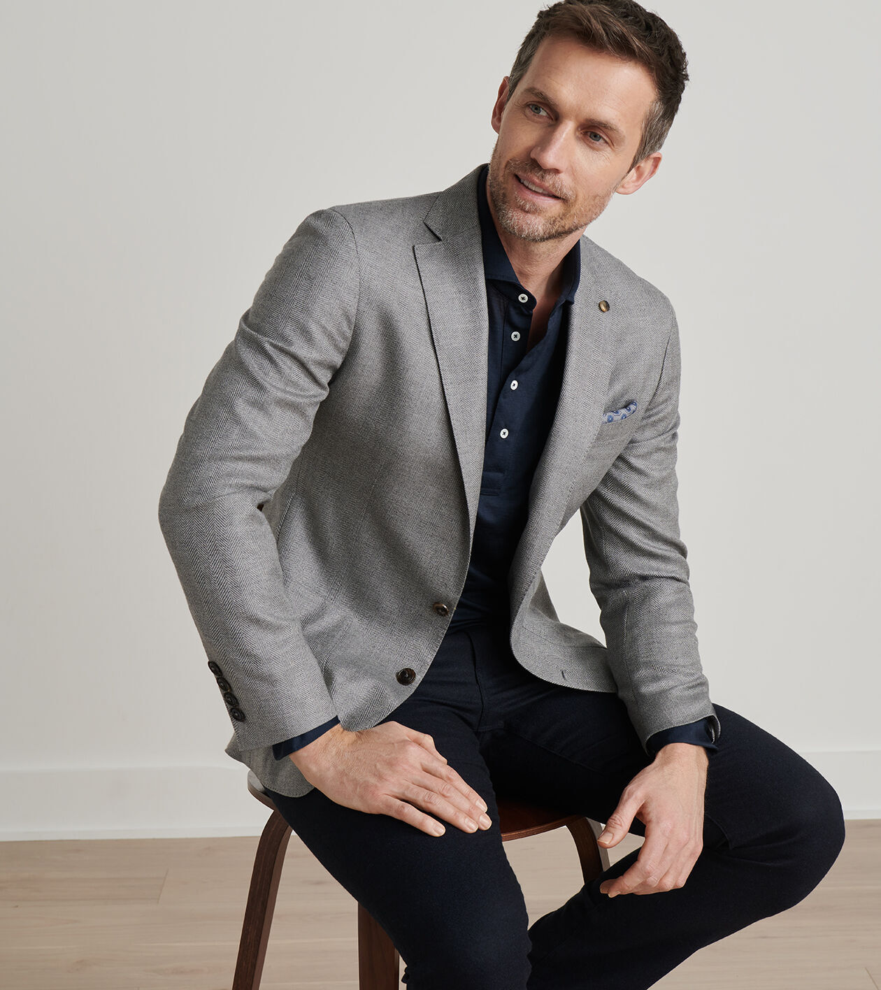 Cypress Herringbone Soft Jacket