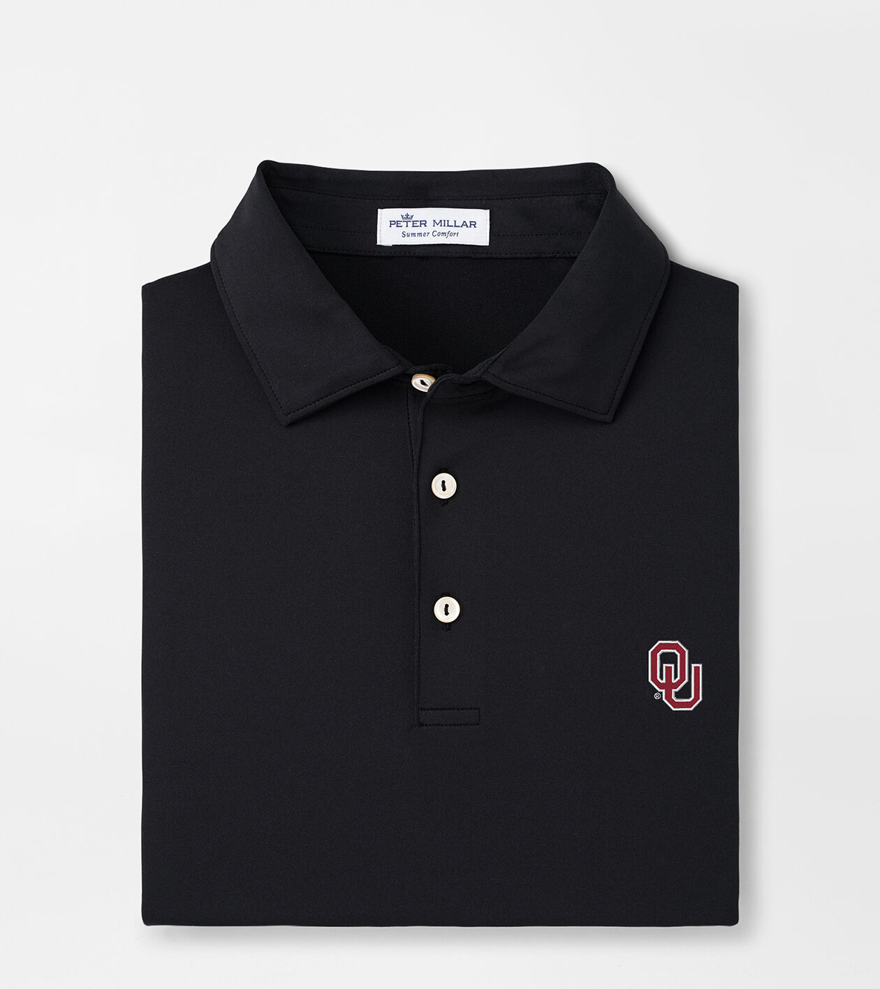 Oklahoma Solid Performance Jersey Polo 1 Oklahoma Solid Performance Jersey Polo