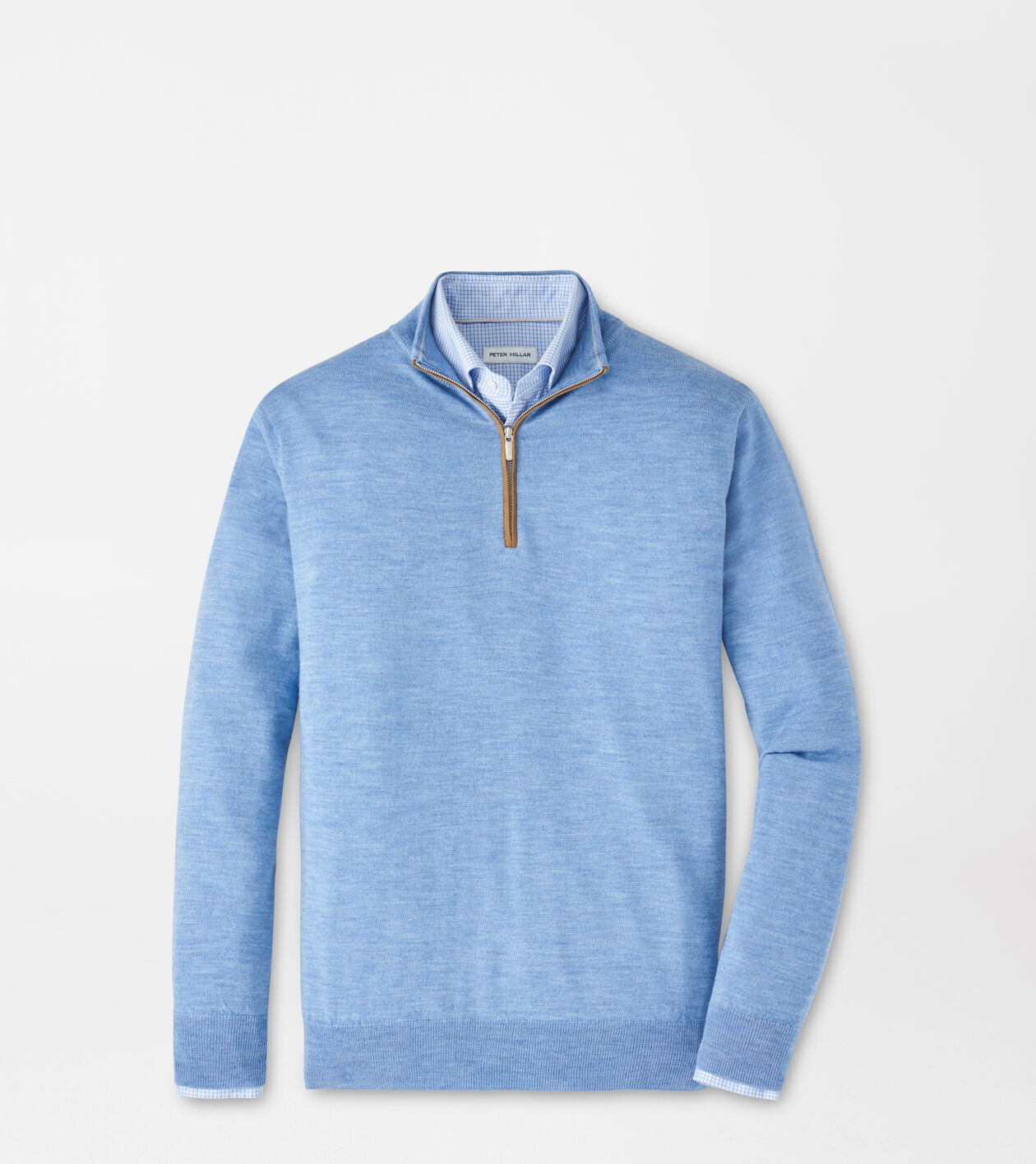 Autumn Crest Suede Trim Quarter-Zip 1 Autumn Crest Suede Trim Quarter-Zip