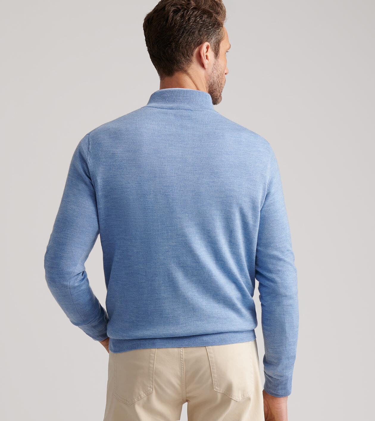 Autumn Crest Suede Trim Quarter-Zip 3 Autumn Crest Suede Trim Quarter-Zip