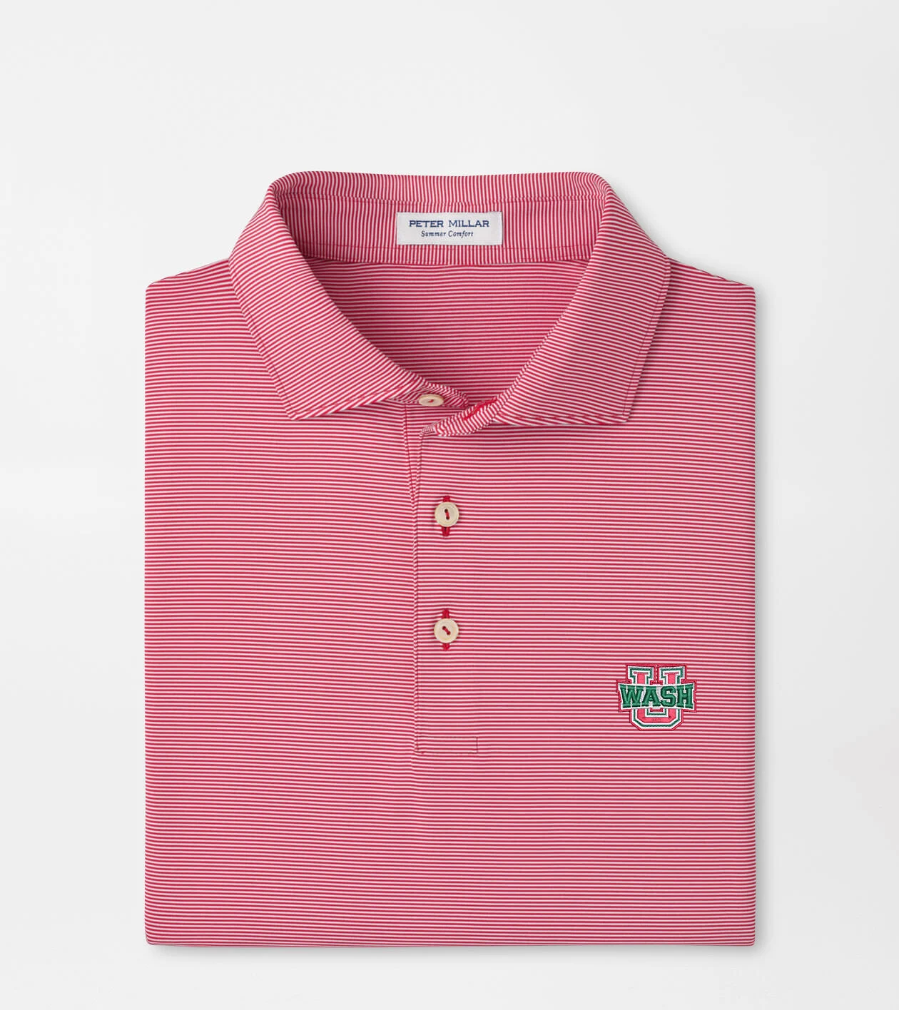 Washington St. Louis Jubilee Stripe Performance Polo
