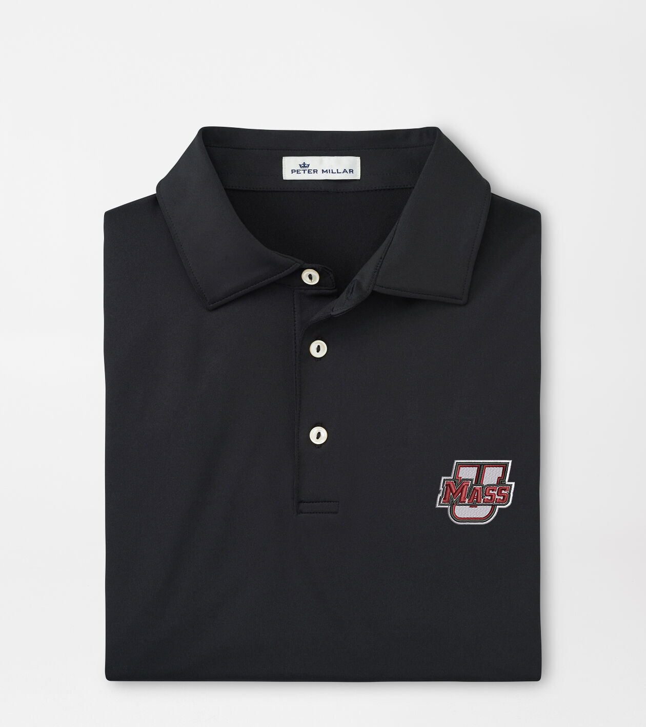 UMass Solid Performance Jersey Polo (Sean Self Collar)