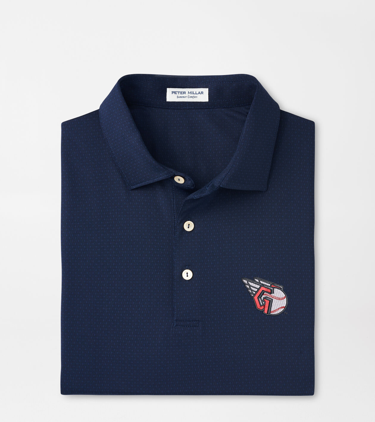 Cleveland Guardians Tesseract Performance Jersey Polo 1 Cleveland Guardians Tesseract Performance Jersey Polo