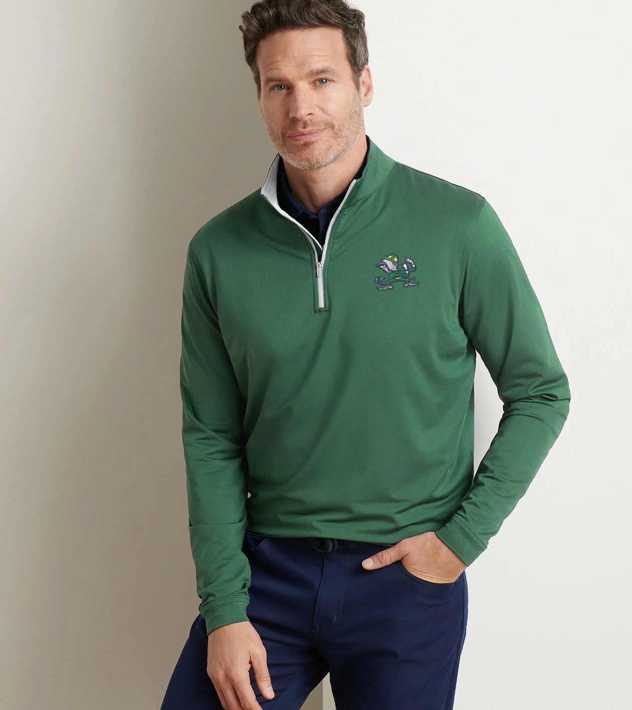 Notre Dame Fighting Irish Perth Performance Quarter-Zip