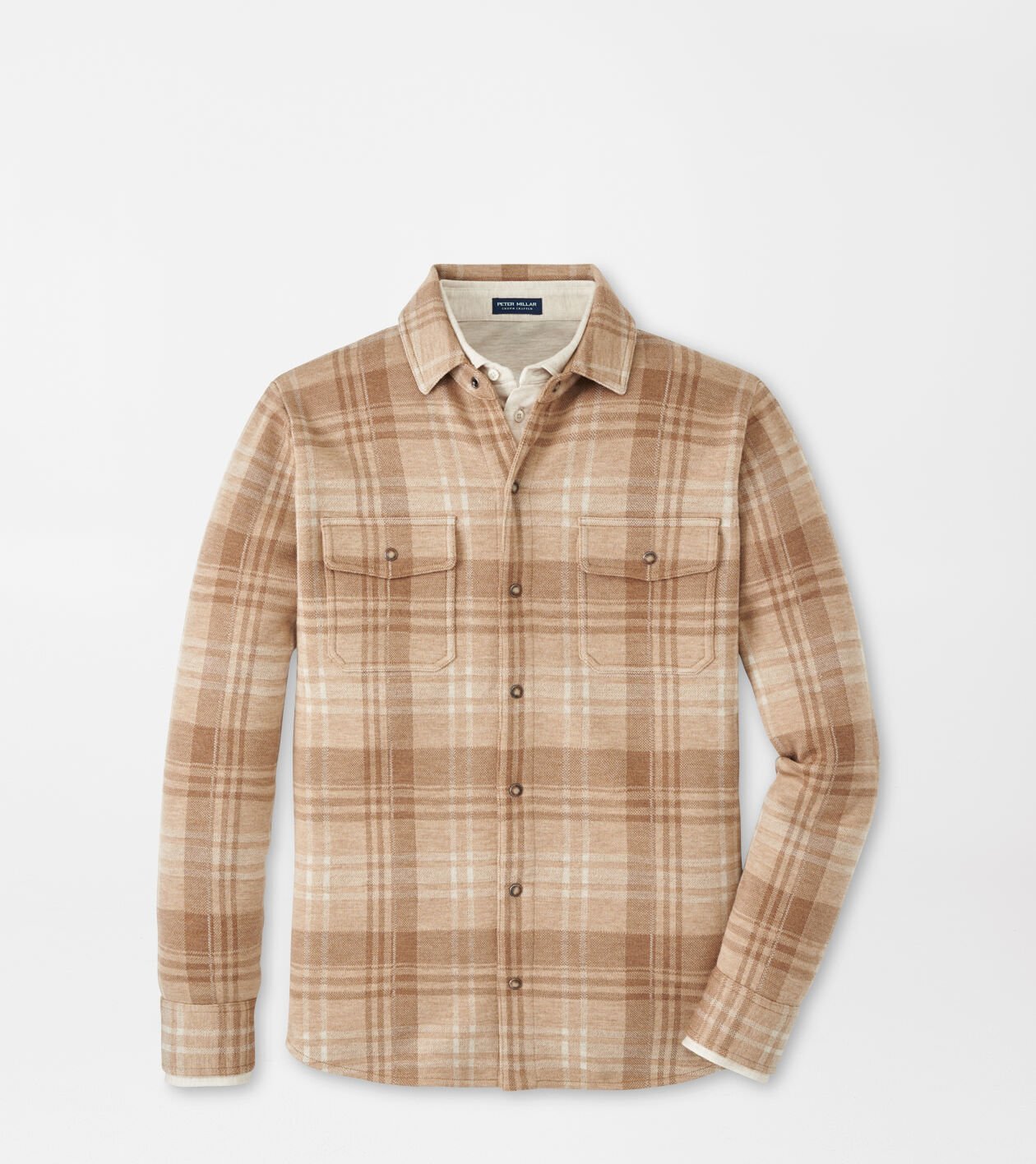 Gordon Plaid Sweater Shirt Jacket 1 Gordon Plaid Sweater Shirt Jacket