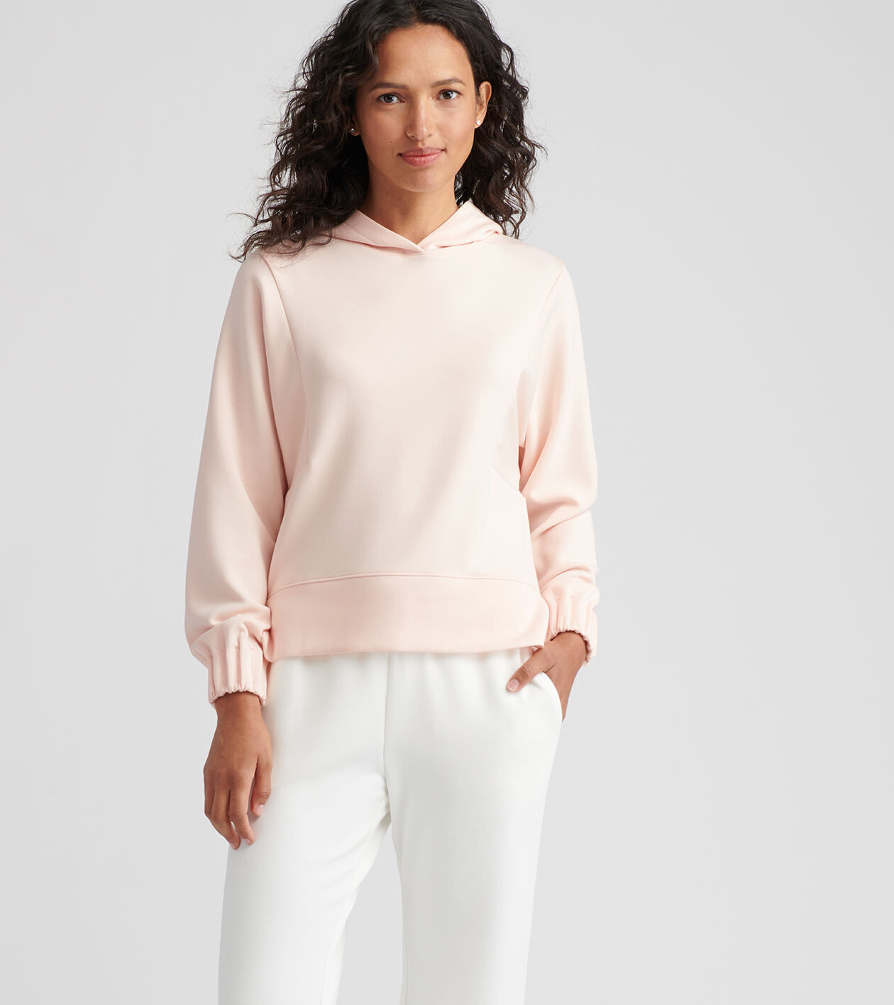Flora Knit Hoodie