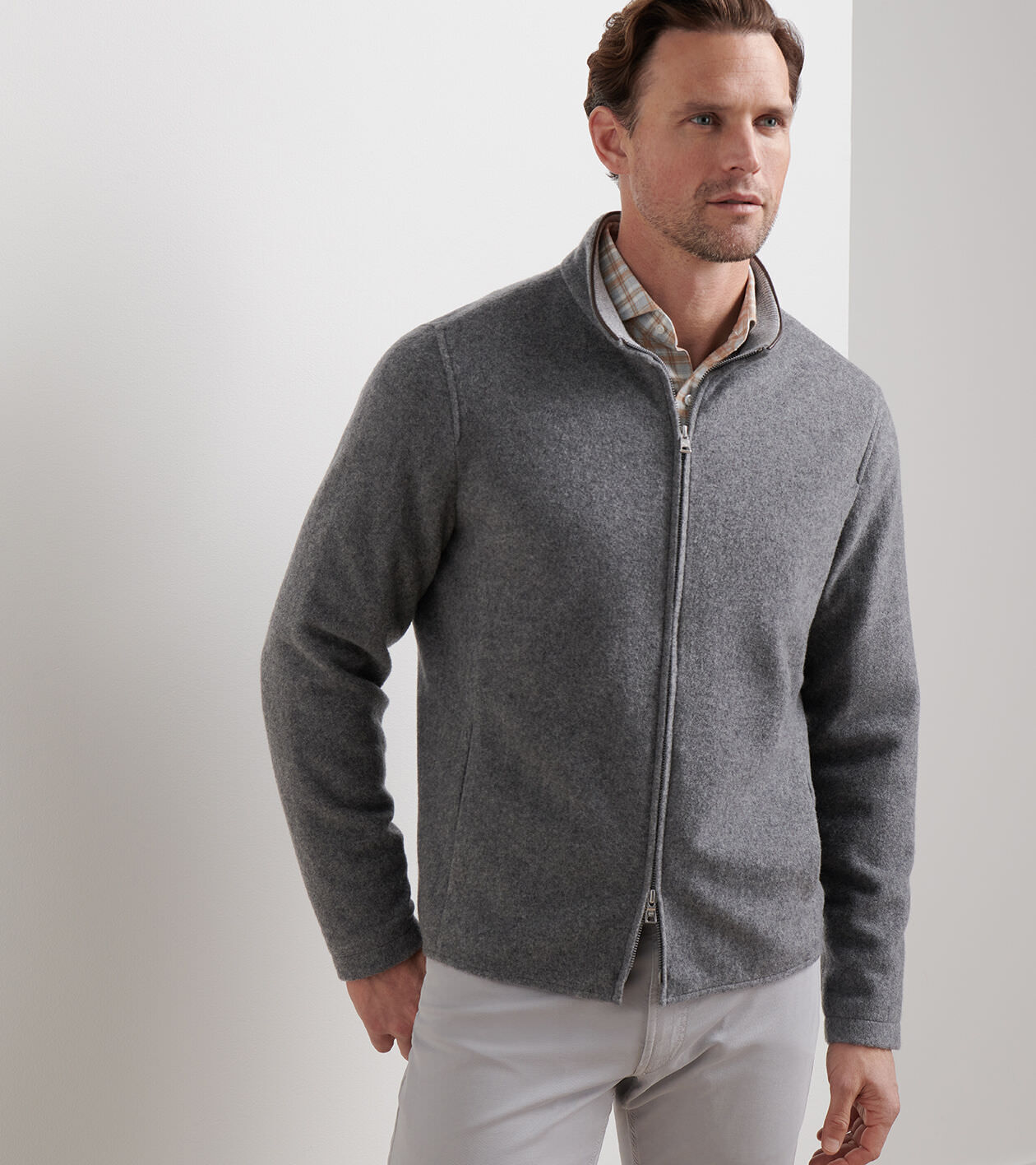 Artisan Crafted Cashmere Jacket