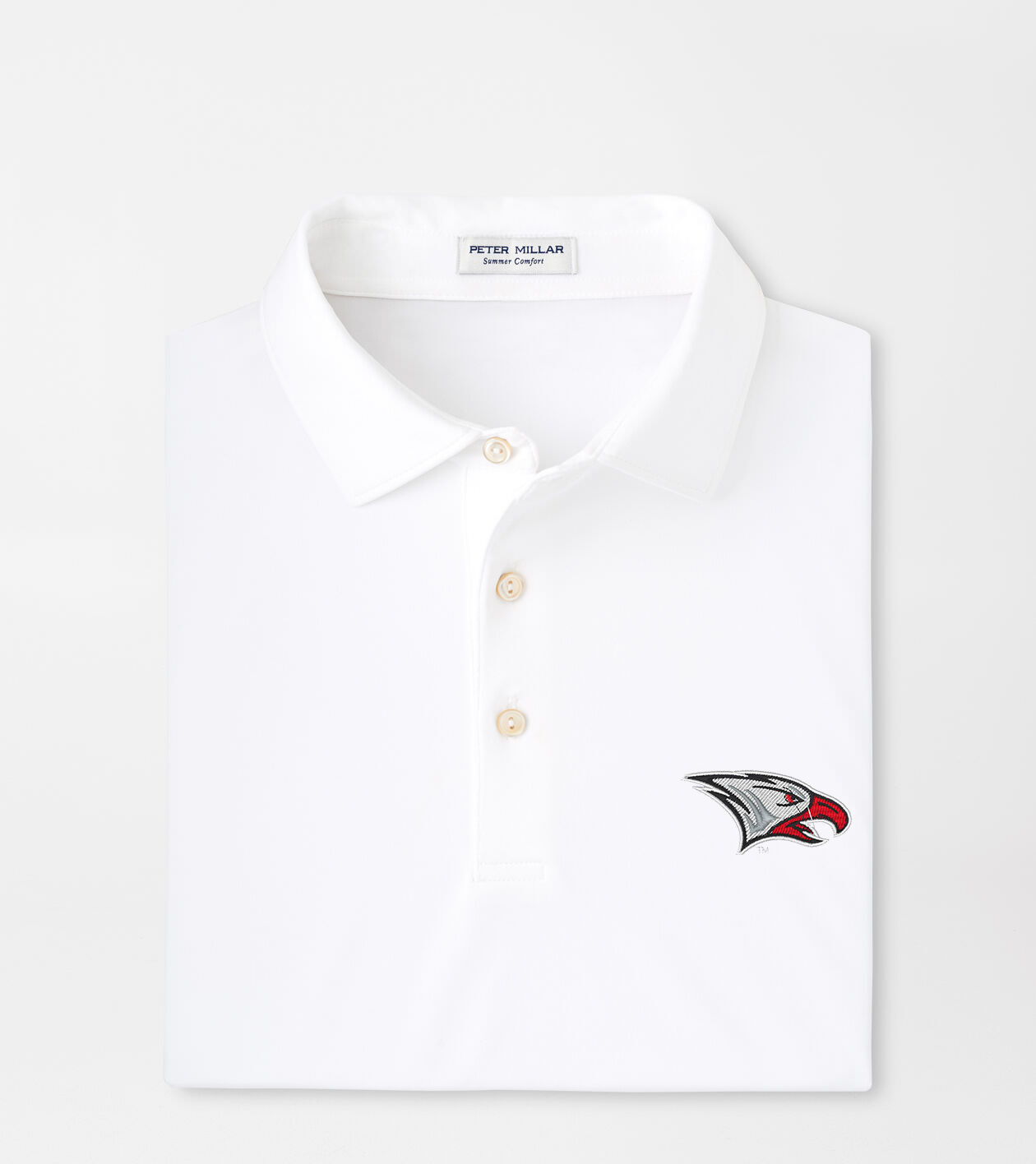 NC Central Solid Performance Jersey Polo (Sean Self Collar) 1 NC Central Solid Performance Jersey Polo (Sean Self Collar)