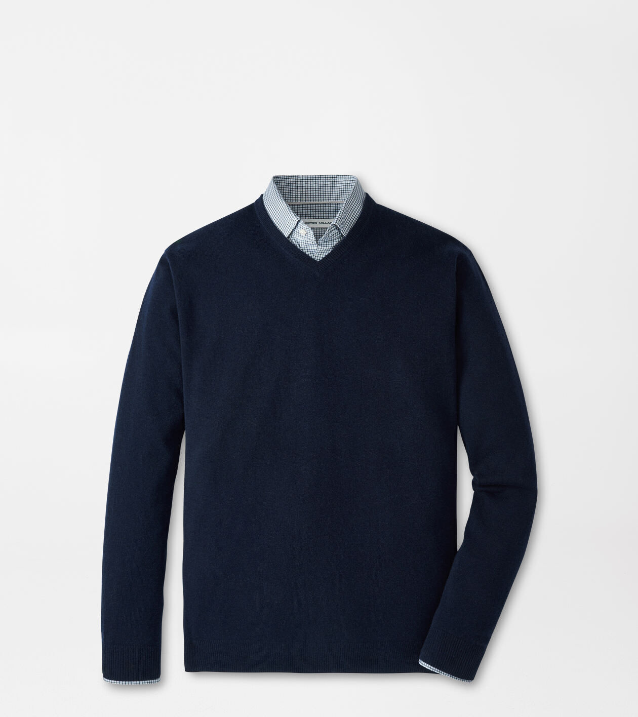 Crown Heritage Cashmere V-Neck Sweater 1 Crown Heritage Cashmere V-Neck Sweater
