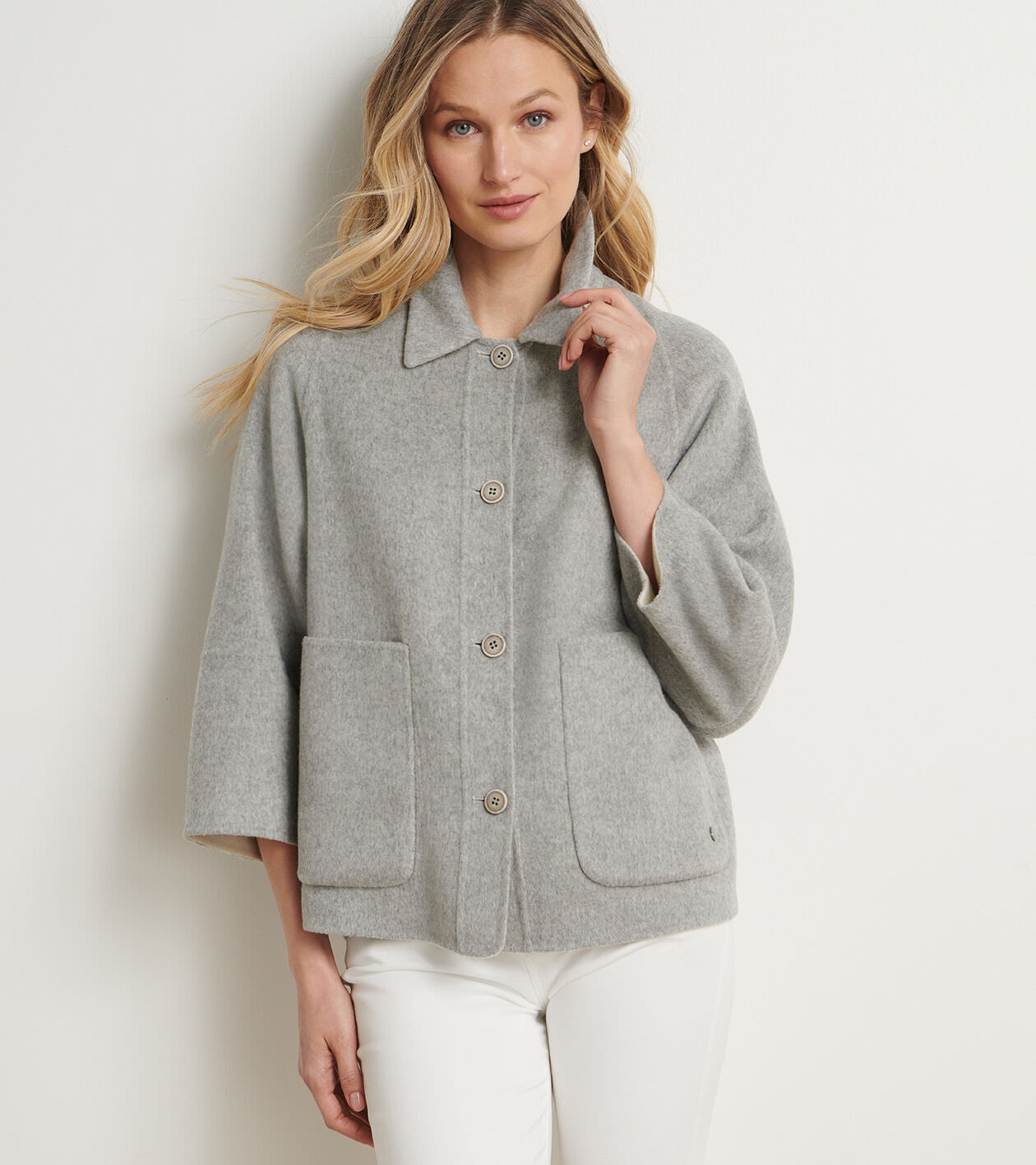 Molly Reversible Double Face Jacket