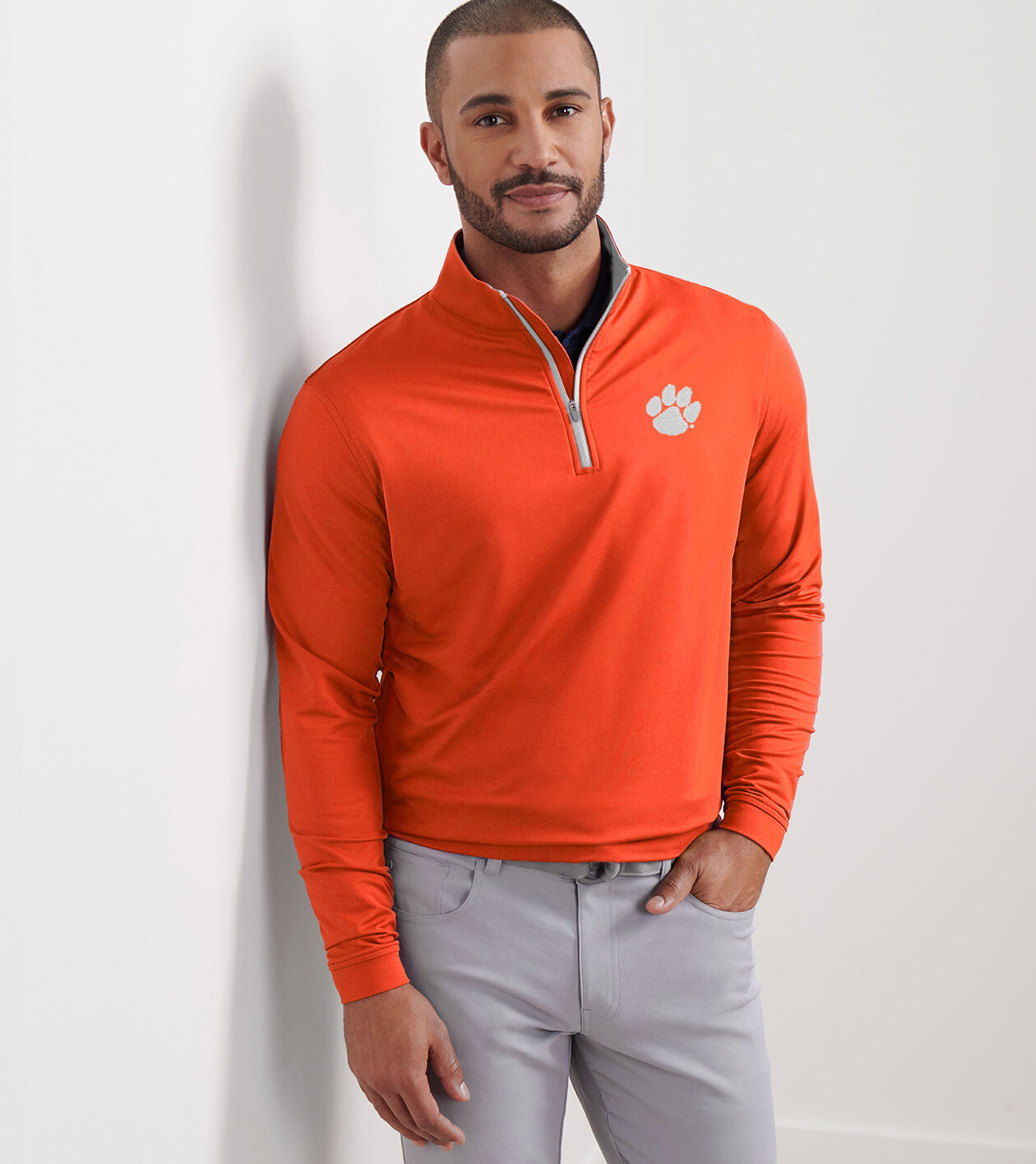 Clemson Game Day Perth Performance Quarter-Zip 1 Clemson Game Day Perth Performance Quarter-Zip