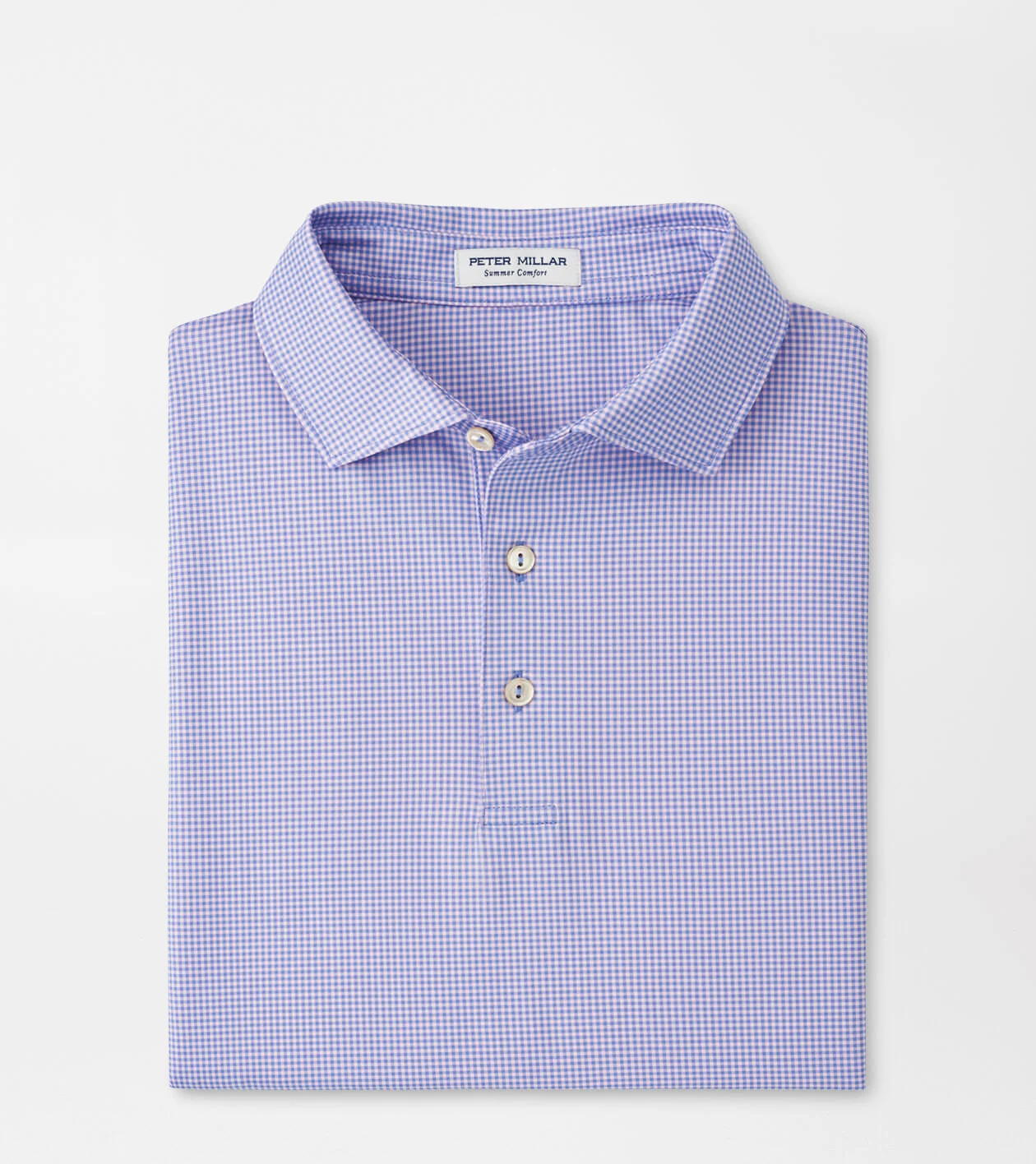 Gingham Performance Jersey Polo 1 Gingham Performance Jersey Polo