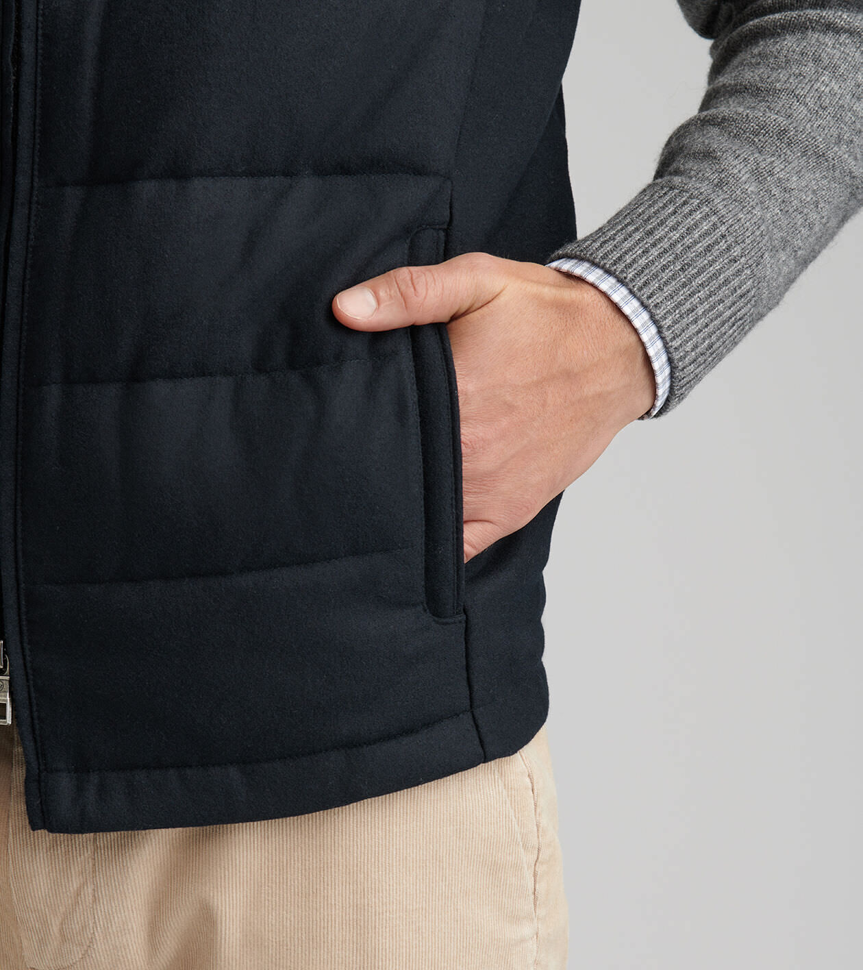 Davos Flannel Vest 4 Davos Flannel Vest