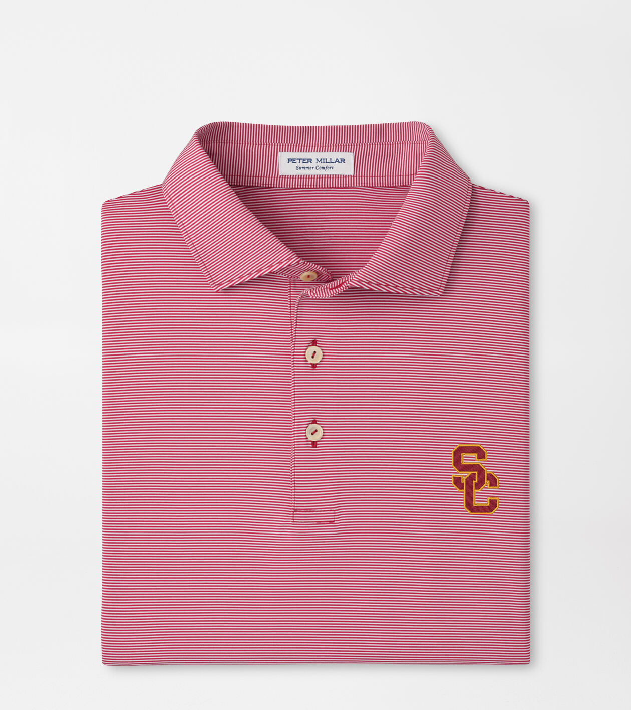 USC Game Day Jubilee Stripe Performance Polo