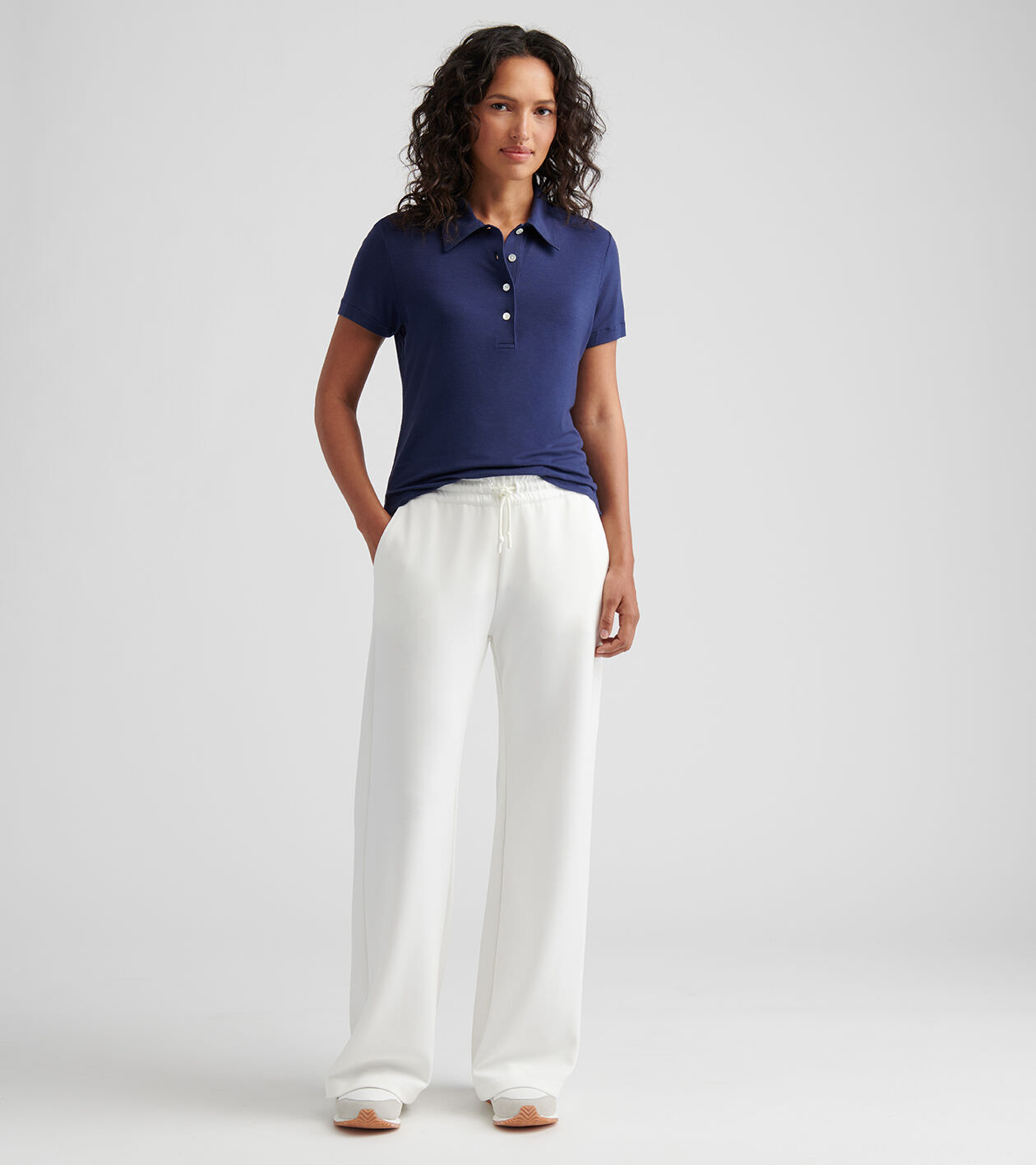 Flora Knit Track Pant