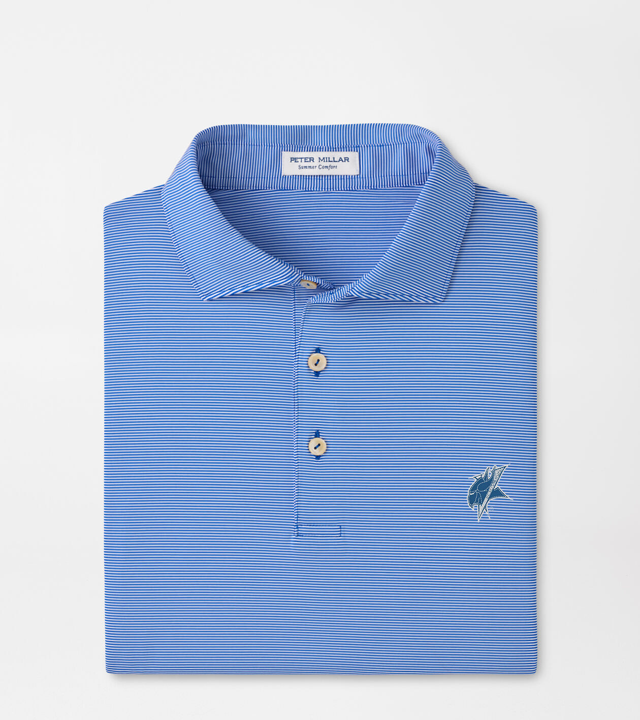 Elizabeth City Jubilee Stripe Performance Polo 1 Elizabeth City Jubilee Stripe Performance Polo