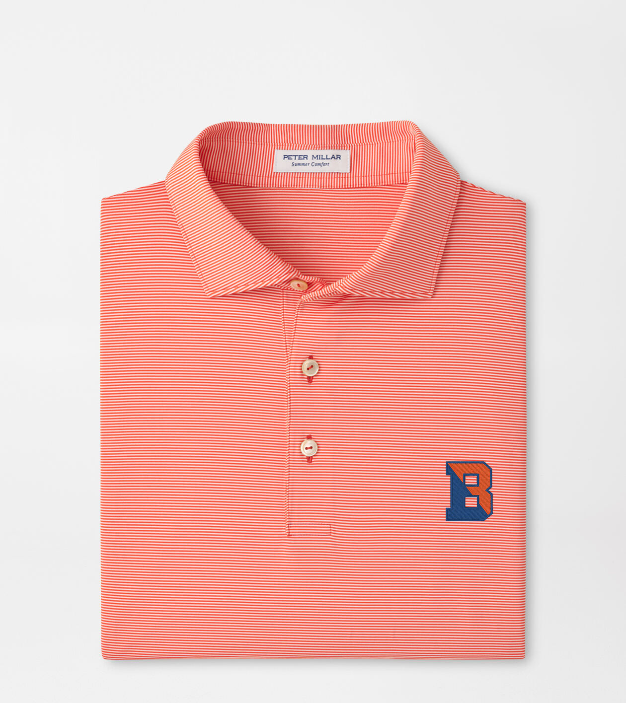 Bucknell Jubilee Stripe Performance Polo 1 Bucknell Jubilee Stripe Performance Polo