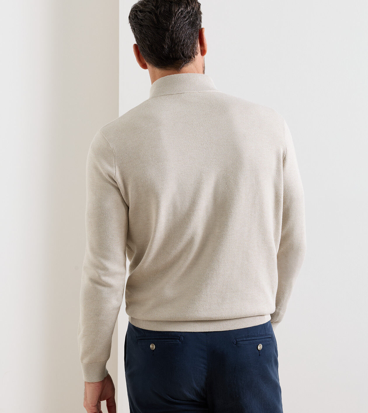 Coolspun Lite Birdseye Quarter Zip Sweater 3 Coolspun Lite Birdseye Quarter Zip Sweater