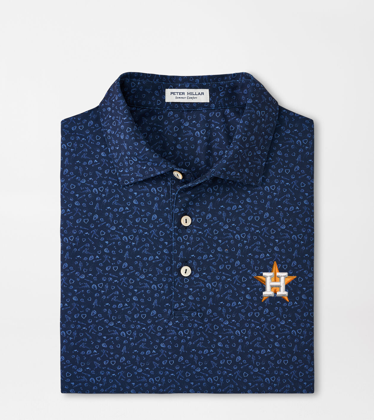 Houston Astros Batter Up Performance Jersey Polo 1 Houston Astros Batter Up Performance Jersey Polo
