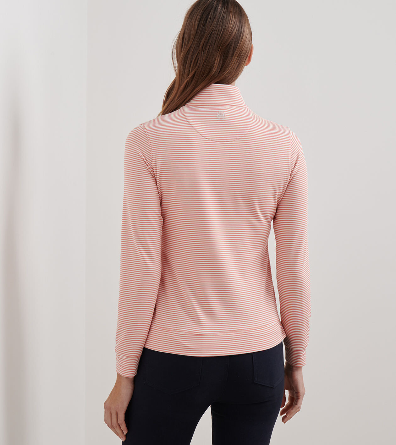 Perth Vista Stripe Performance Quarter-Zip 3 Perth Vista Stripe Performance Quarter-Zip