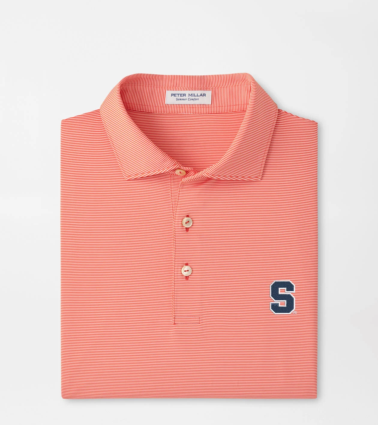 Syracuse Jubilee Stripe Performance Polo